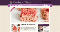 Desktop Screenshot of kendrastreats.com