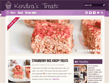 Tablet Screenshot of kendrastreats.com